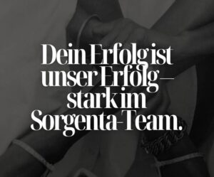 Sorgenta stark im Team